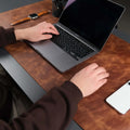 Brown Desk Pad — Large