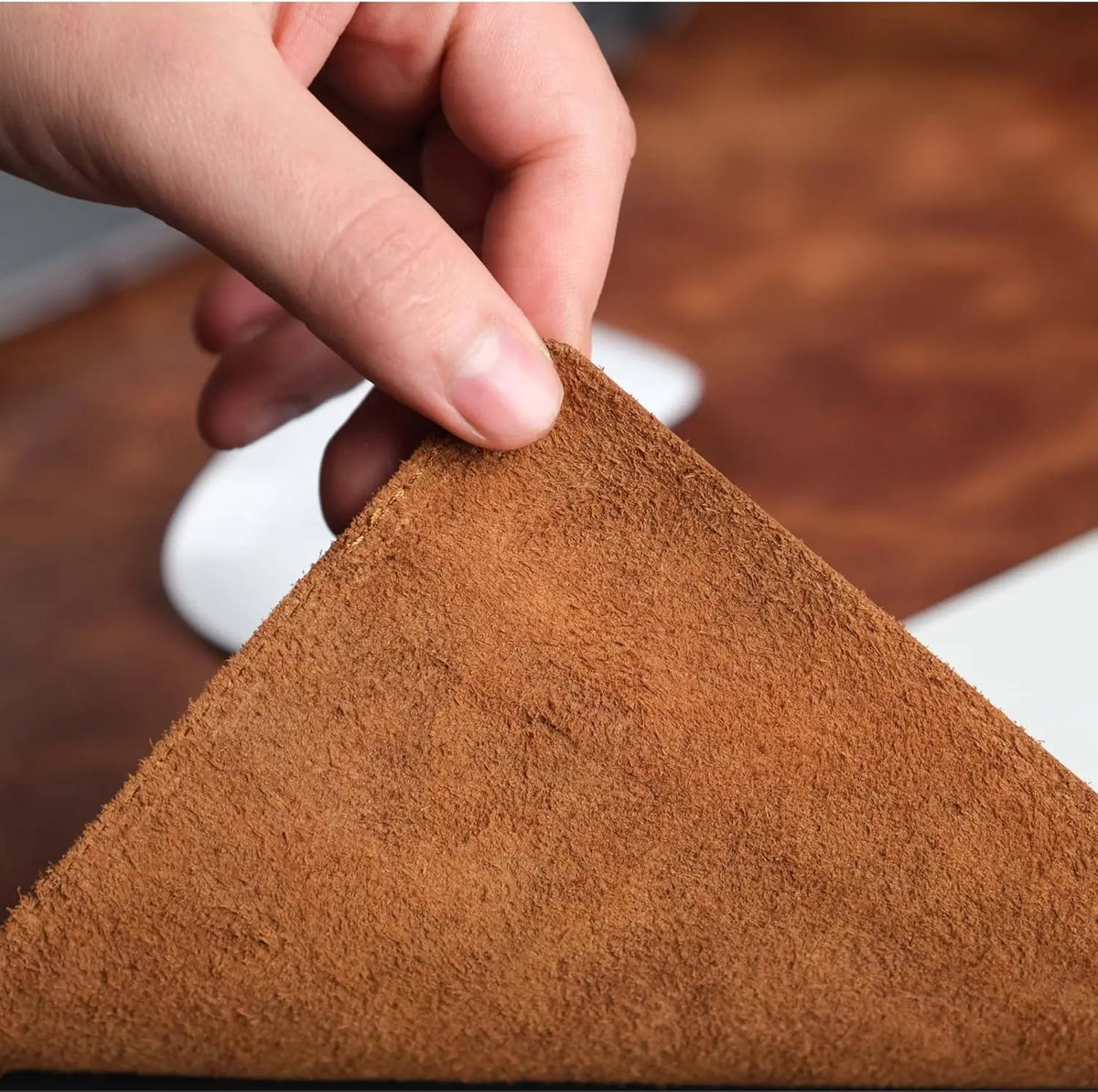 Brown Desk Pad — Large